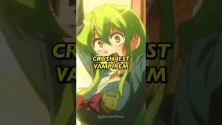 Anime chłopak ODKRYŁ ,że jego crush jest VAMPIREM 🧛🏻‍♀️💚 #anime #polska #janushtexas