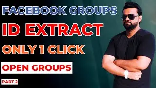 Facebook Group id Extractor | 2023 Auto Approved Facebook Groups List | Mujtuba Tech 2.0