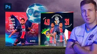 Curso de Design para Futebol no Photoshop (com Certificado)
