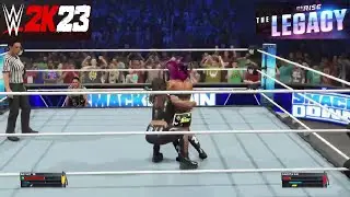 WWE 2K23 1.12 PC Mods MyRise The Legacy Bayley '18 Part 20 Rhea Ripley Judgement Day