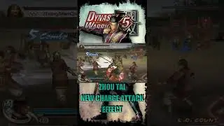 ZHOU TAI - NEW CHARGE ATTACK | SHORT #ps2 #aethersx2 #dynastywarriors5