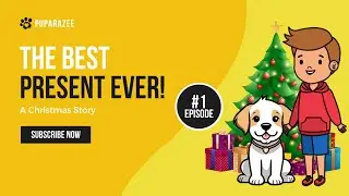 Unwrapping Joy: A Christmas Puppy Surprise | Heartwarming Animated Holiday Special for Kids