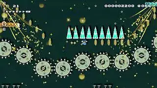 【60s】　雪国と地下のスピードラン！ [Snow Country & Underground Run] by いつき/´∀` [Itsuki] 🍄Super Mario Maker 2 #css