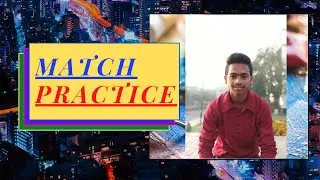Match Practice by nets ,cricket match,kazi md azmal,batting,