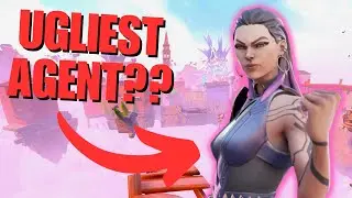 THE UGLIEST VALORANT AGENT (tier list) #shorts #valorantshorts