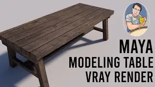 Maya | Modeling Tutorial | Beginner | Table