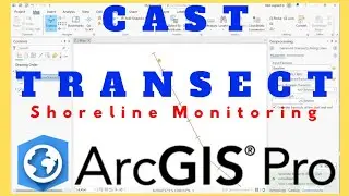 How to Cast Transect using ArcGIS Pro | Generate Transects along Lines