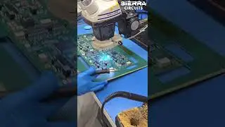 Watch as we carefully rework a #PCBassembly, ensuring precision and quality. #pcba #shorts