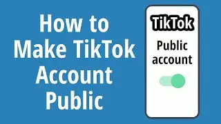 How to Make Your TikTok Account Public 2020