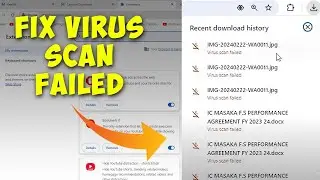 How to Solve Google Chrome Virus Scan Failed Error When Downloading Files