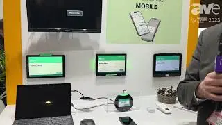 ISE 2023: Fischer & Kerrn Explains Room Booking Software Hybrid Working Solution at Qbic Stand