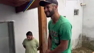 Vamos fazer a parte publicitária da casa - vlog 09
