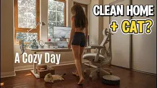 How I Keep My Home THIS Clean With a Cat 🐈 | Cozy Home Reset & Cleaning Routine