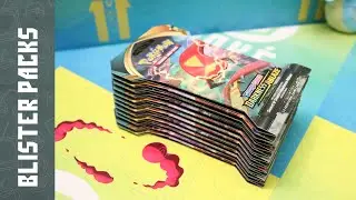 Opening 10 Pokemon DARKNESS ABLAZE Blister Packs!