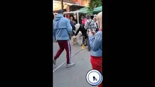 Вечеринка на свежем воздухе в честь дня рождения .