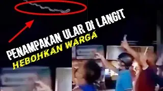 Heboooh ..ULAR MELAYANG DI LANGIT