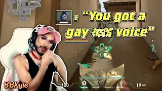 Twitch streamer TROLLS homophobic Valorant player