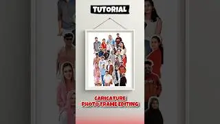 NEW TRENDING CARICATURE CARTOON FRAME PHOTO EDITING | CARICATURE CARTOON PHOTO EDITING | ASIF OMAR