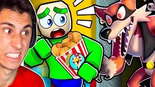LOCKED INSIDE CLUCKY'S! | Roblox