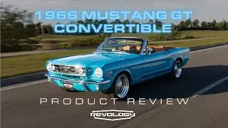 Revology Car Review | 1966 Mustang GT Convertible in Miami Blue