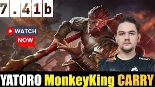 🤯YATORO [Monkey King] HC 7.41B - DOTA 2 HIGHEST MMR MATCH
