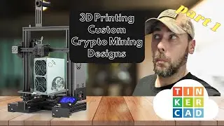 Design & 3D Print a Custom Crypto Miner Wall Mount Using Free Cloud Based CAD Software! | (Part 1)