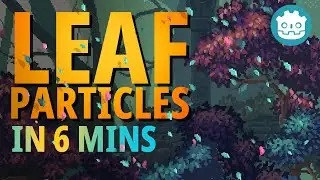 How To Create Leaves In Godot 4 using the 2D GPU Particles Node and a Sprite Sheet