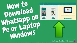 How to download WhatsApp on laptop or pc in Urdu