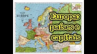 EUROPA: CAPITAIS DOS PAÍSES | EF09GE14