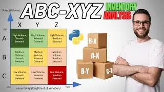 ABC XYZ Analysis in Supply Chain using Python | 9-Box Inventory Segmentation Explained | ABC vs XYZ