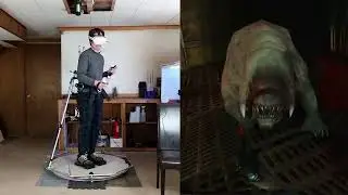 My VR support rig and VR shoes in Doom 3