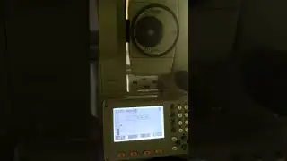 Centering and leveling of total station