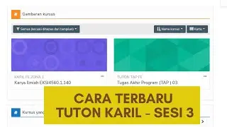 Tutorial Online - Karya Ilmiah (KARIL) - Sesi 3 - UT