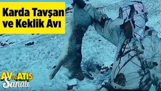 Karda Tavşan ve Keklik Avı  Av ve Atış Sanatı  Yaban Tv - Snow Rabbit and Partridge Hunting Turkey