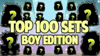 Growtopia - Top 100 Boy Sets!