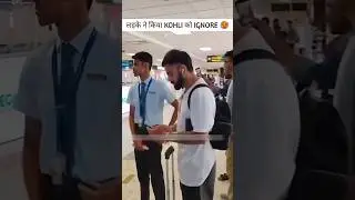लड़के ने VIRAT KOHLI को किया IGNORE 🥵 #viratkohli #virat #kohli #fans #cricket #shorts #india #short