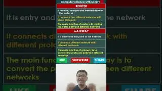 Router and Gateway | Difference between Router and Gateway