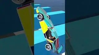 Coches VS Baches Gigantes en GTA 5 #gta5 #shorts