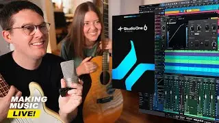 LIVE Recording Session for Lana's Song | Guitars & Studio One | Making Music Live Ep. 6