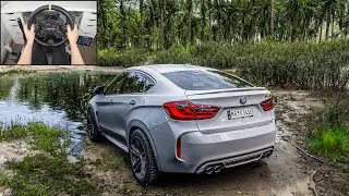BMW X6 OFFROAD - Forza Horizon 5 (Steering Wheel + Shifter) Gameplay