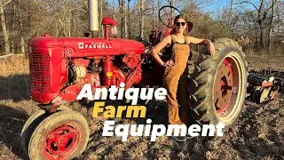 Farming with ANTIQUE farm EQUIPMENT!!! (International Harvester!!!)