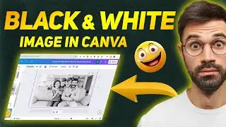 How to Make an Image Black and White in Canva Super Easy 2024