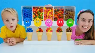 Chris e mamãe - História infantil sobre máquina de doces e outros vídeos úteis para crianças