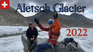 Climate change Aletsch Glacier Switzerland