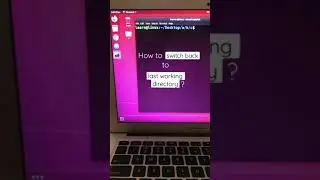 Switch back to the last working directory in Linux