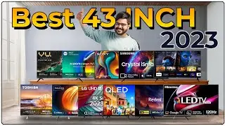 Which 43 Inch TV is The BEST of 2023?! 🤑 We Compared 11 Popular 43 Inch TVs of 2023🤯