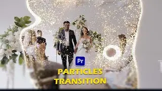 Particle transition tutorial in premier pro || Particle transition effect