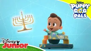 🎶 Hanukkah | Valpvänner | Disney Junior Sverige