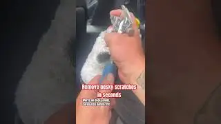 How to remove the pesky scratches on your panels in your car so they stop pestering you