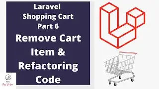 Laravel Shopping Cart Tutorial Hindi Part 6 | Remove Item & Refactoring Code | The Test Coder